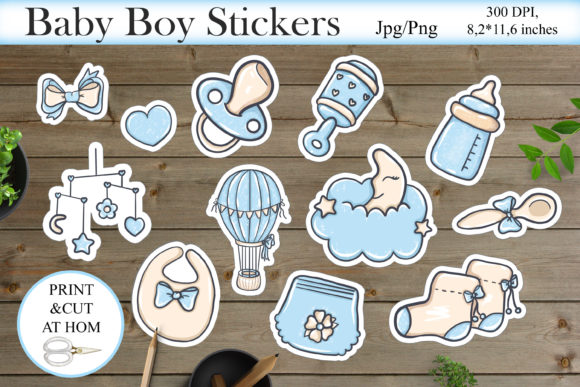 Download Baby Shower Printable Stickers Design - Baby shower printable Collection